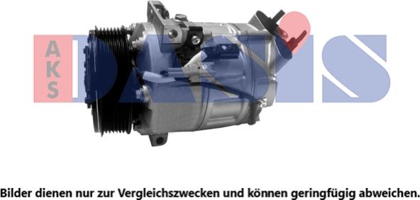 AKS Dasis 851880N - Kompresors, Gaisa kond. sistēma ps1.lv