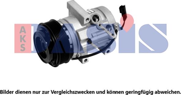 AKS Dasis 852010N - Kompresors, Gaisa kond. sistēma ps1.lv