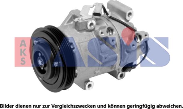 AKS Dasis 852719N - Kompresors, Gaisa kond. sistēma ps1.lv