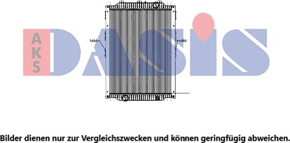 AKS Dasis 390048N - Radiators, Motora dzesēšanas sistēma ps1.lv