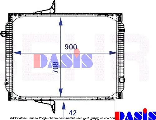 AKS Dasis 390014N - Radiators, Motora dzesēšanas sistēma ps1.lv