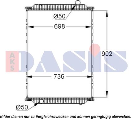 AKS Dasis 390014S - Radiators, Motora dzesēšanas sistēma ps1.lv