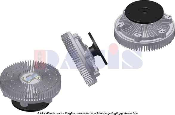 AKS Dasis 398001N - Sajūgs, Radiatora ventilators ps1.lv