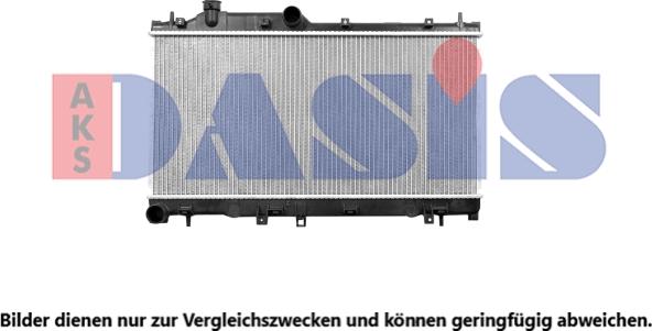 AKS Dasis 350048N - Radiators, Motora dzesēšanas sistēma ps1.lv