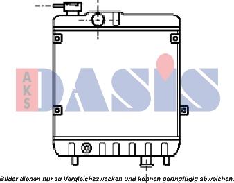 AKS Dasis 330002N - Radiators, Motora dzesēšanas sistēma ps1.lv