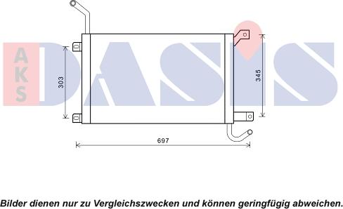 AKS Dasis 370056N - Radiators, Motora dzesēšanas sistēma ps1.lv