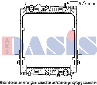 AKS Dasis 290006N - Radiators, Motora dzesēšanas sistēma ps1.lv