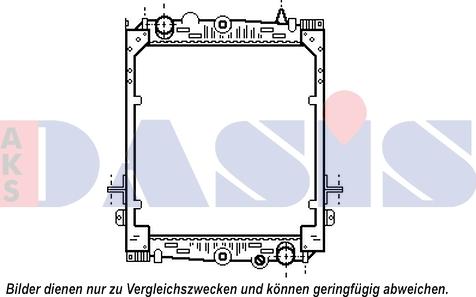 AKS Dasis 290016N - Radiators, Motora dzesēšanas sistēma ps1.lv