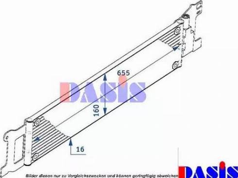 AKS Dasis 246000N - Eļļas radiators, Motoreļļa ps1.lv