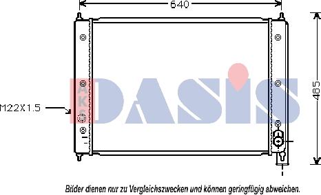 AKS Dasis 240400N - Radiators, Motora dzesēšanas sistēma ps1.lv