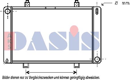 AKS Dasis 250120N - Radiators, Motora dzesēšanas sistēma ps1.lv