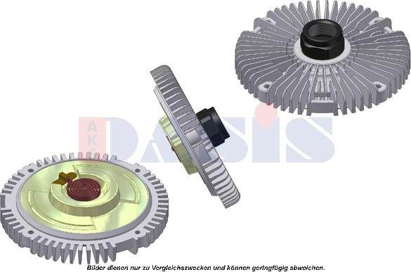 AKS Dasis 258007N - Sajūgs, Radiatora ventilators ps1.lv