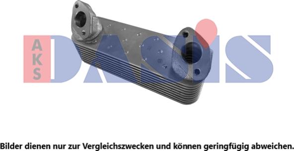 AKS Dasis 266100N - Eļļas radiators, Motoreļļa ps1.lv