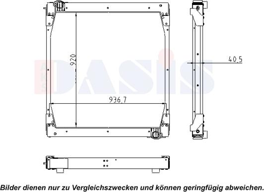 AKS Dasis 260021N - Radiators, Motora dzesēšanas sistēma ps1.lv