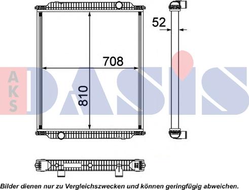 AKS Dasis 260023N - Radiators, Motora dzesēšanas sistēma ps1.lv