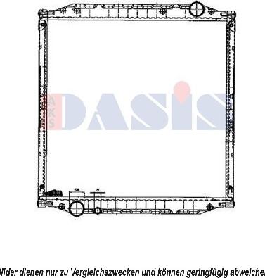 AKS Dasis 261002N - Radiators, Motora dzesēšanas sistēma ps1.lv