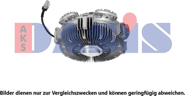 AKS Dasis 268045N - Sajūgs, Radiatora ventilators ps1.lv