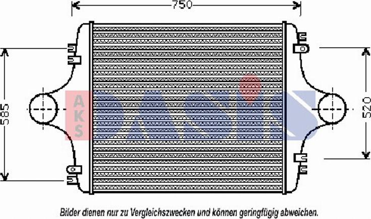 AKS Dasis 267280T - Starpdzesētājs ps1.lv
