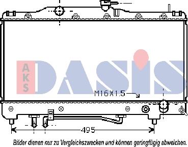 AKS Dasis 210510N - Radiators, Motora dzesēšanas sistēma ps1.lv