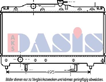 AKS Dasis 210680N - Radiators, Motora dzesēšanas sistēma ps1.lv