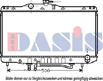 AKS Dasis 210081N - Radiators, Motora dzesēšanas sistēma ps1.lv