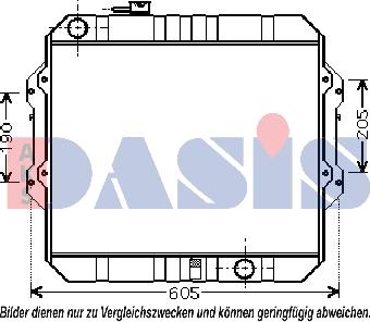 AKS Dasis 210167N - Radiators, Motora dzesēšanas sistēma ps1.lv