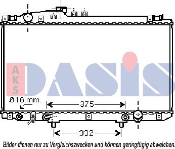 AKS Dasis 210127N - Radiators, Motora dzesēšanas sistēma ps1.lv