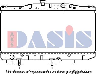 AKS Dasis 210360N - Radiators, Motora dzesēšanas sistēma ps1.lv