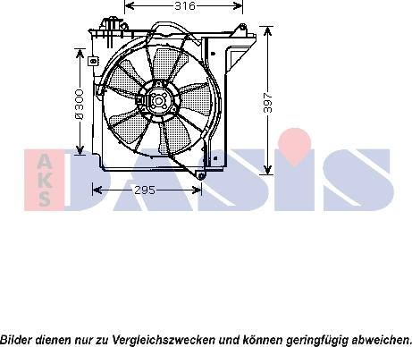 AKS Dasis 218033N - Ventilators, Motora dzesēšanas sistēma ps1.lv