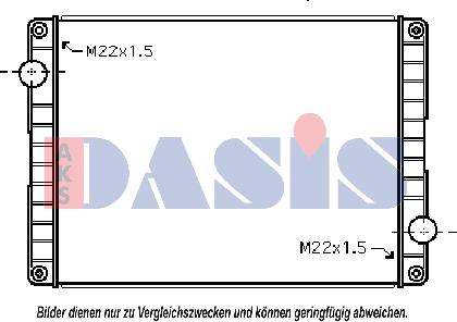 AKS Dasis 280000N - Radiators, Motora dzesēšanas sistēma ps1.lv