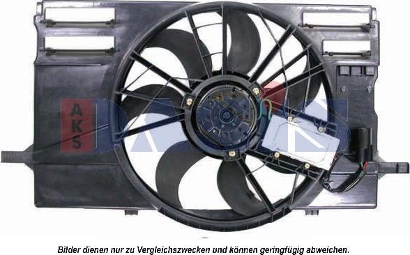 AKS Dasis 228043N - Ventilators, Motora dzesēšanas sistēma ps1.lv