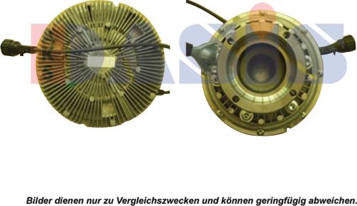 AKS Dasis 228024N - Sajūgs, Radiatora ventilators ps1.lv