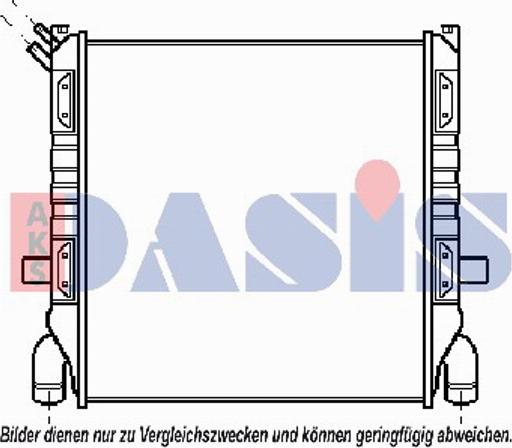 AKS Dasis 270050T - Radiators, Motora dzesēšanas sistēma ps1.lv