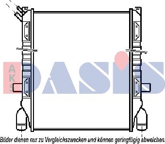 AKS Dasis 270004N - Radiators, Motora dzesēšanas sistēma ps1.lv