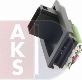 AKS Dasis 740301N - Rezistors, Salona ventilators ps1.lv