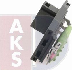 AKS Dasis 740301N - Rezistors, Salona ventilators ps1.lv