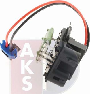 AKS Dasis 740243N - Rezistors, Salona ventilators ps1.lv