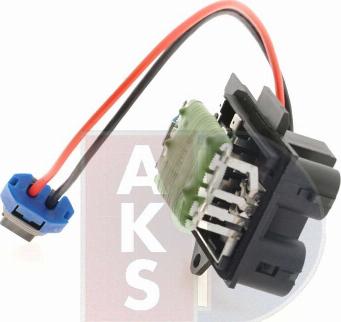 AKS Dasis 740243N - Rezistors, Salona ventilators ps1.lv