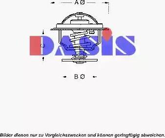 AKS Dasis 750983N - Termostats, Dzesēšanas šķidrums ps1.lv