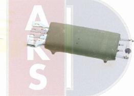 AKS Dasis 700007N - Rezistors, Salona ventilators ps1.lv