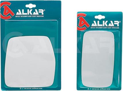 Alkar 9505424 - Spoguļstikls, Ārējais atpakaļskata spogulis ps1.lv