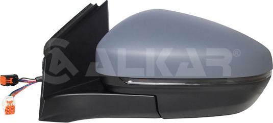 Alkar 6143882 - Ārējais atpakaļskata spogulis ps1.lv