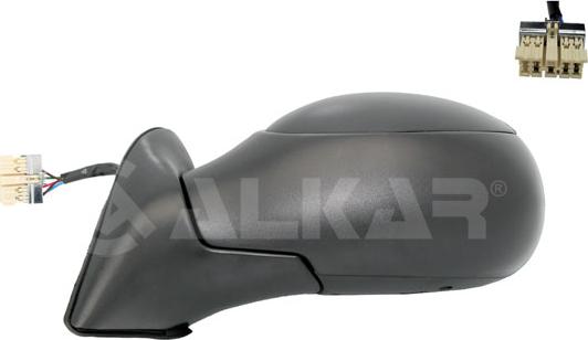 Alkar 6125364 - Ārējais atpakaļskata spogulis ps1.lv