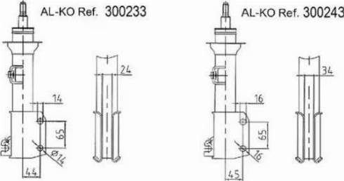 AL-KO 300230 - Amortizators ps1.lv