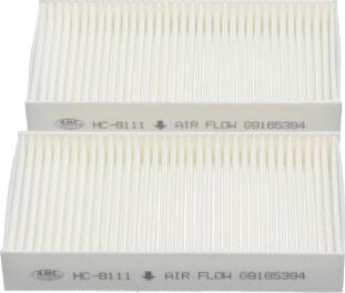 AMC Filter HC-8111 - Filtrs, Salona telpas gaiss ps1.lv