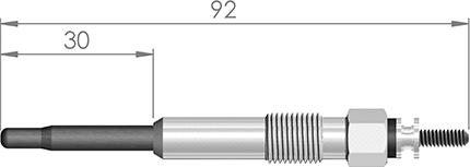 A-N PARTS 090 371 - Kvēlsvece ps1.lv