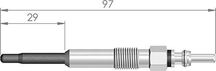 A-N PARTS 098 474 - Kvēlsvece ps1.lv