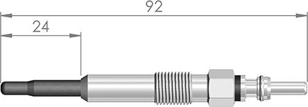 A-N PARTS 093 227 - Kvēlsvece ps1.lv