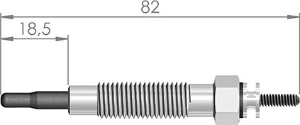 A-N PARTS 053 511 - Kvēlsvece ps1.lv