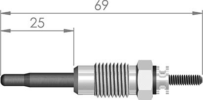 A-N PARTS 063 299 - Kvēlsvece ps1.lv